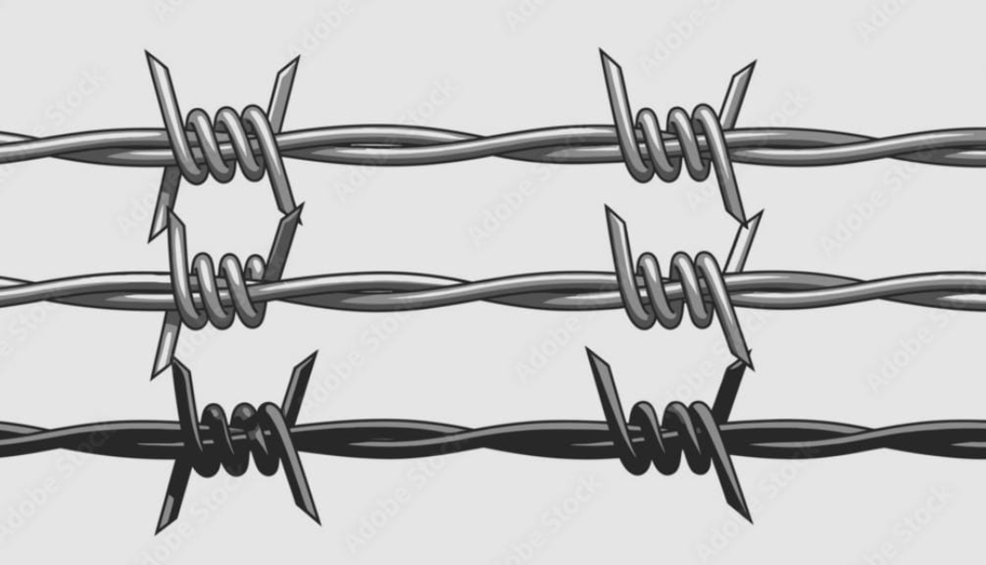 Barbed wire